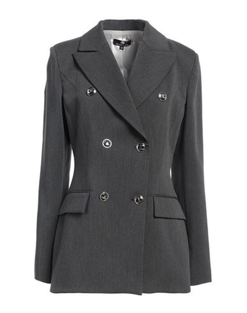 Woman Blazer Grey Size 10 Polyester, Viscose, Elastane