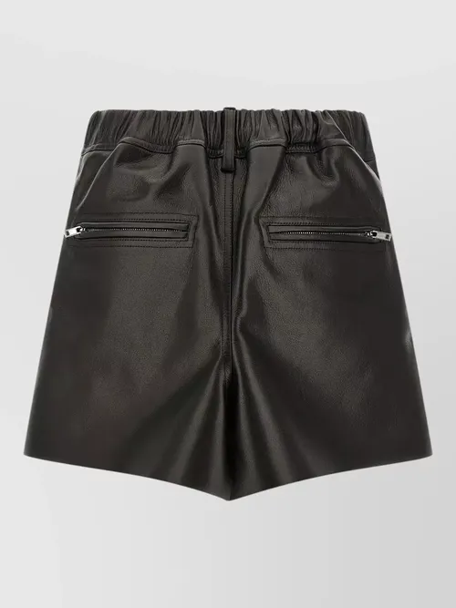 Rick Owens - temple inspired shorts zip pocket detai