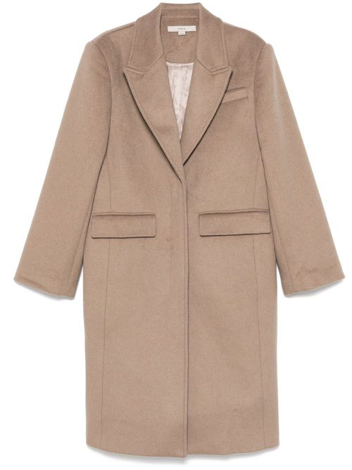 Brushed coat - Neutrals