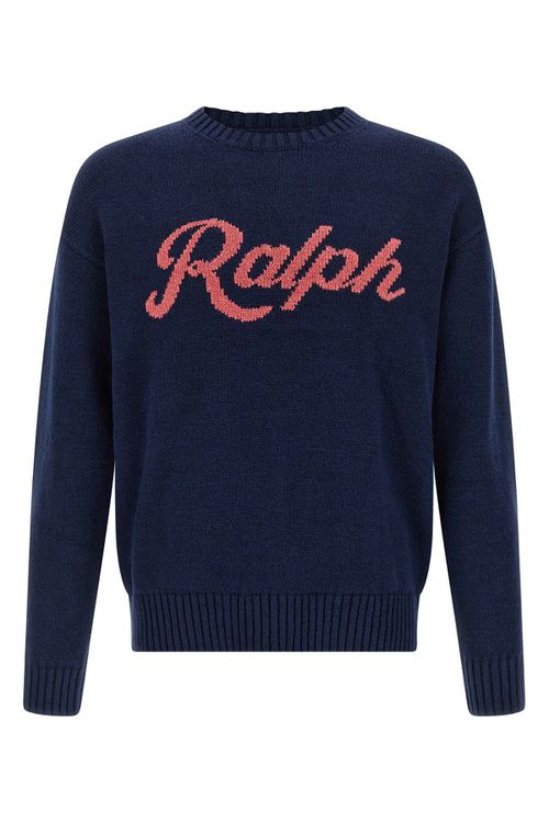 Intarsia Logo Sweater