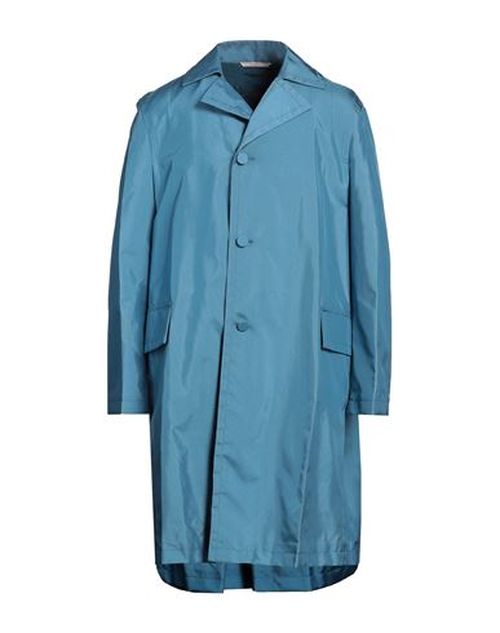 Man Overcoat & Trench Coat Pastel blue