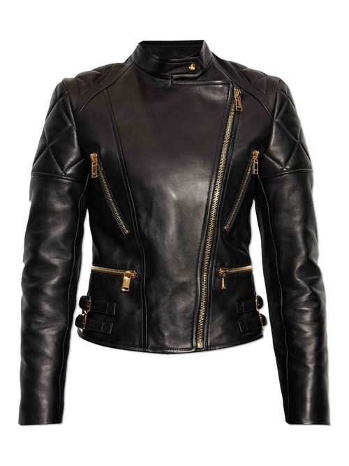 Lamb leather jacket