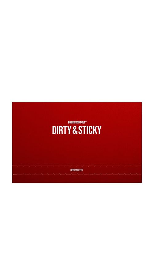 BORNTOSTANDOUT Dirty & Sticky Discovery Set in Beauty: NA