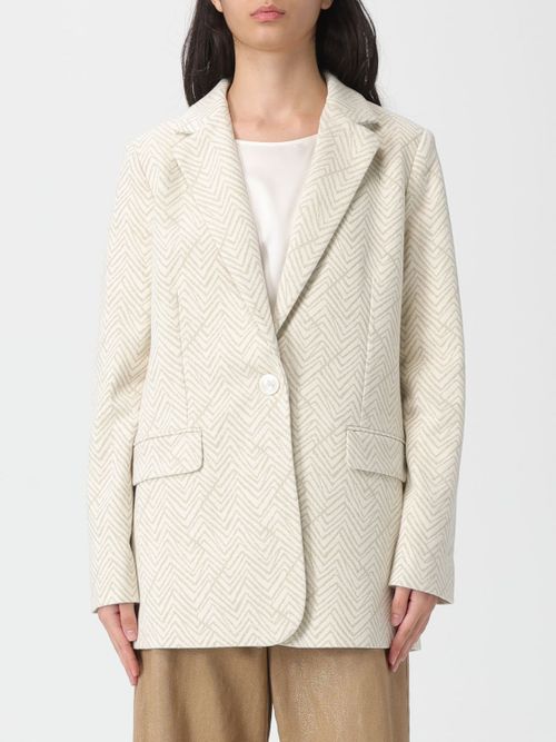Blazer Woman color White