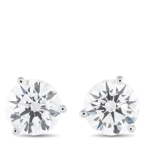 14K White Gold 1.80ct Lab-Grown Diamond Stud Earrings LGD09-020325