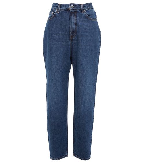 Toteme High-rise tapered jeans