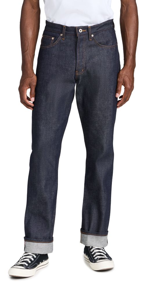 True Guy Dirty Fade Selvedge Jeans Indigo/White