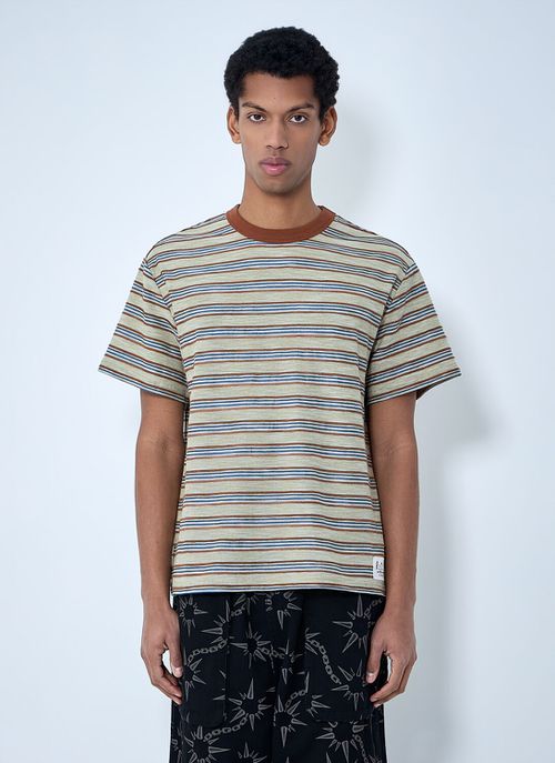Striped Crewneck T-shirt - Man T