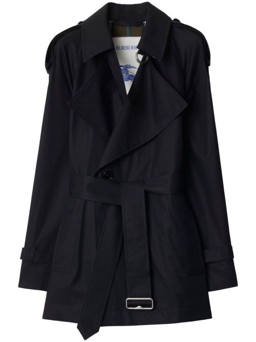 Gabardine trench jacket