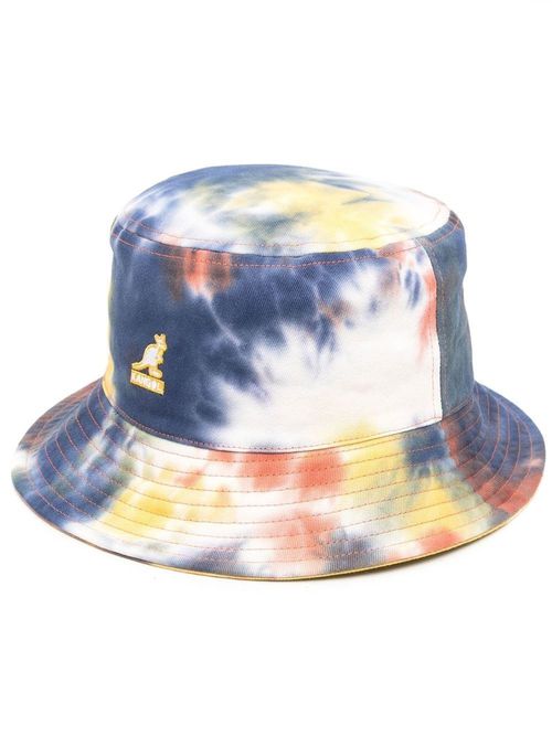 캉골 남성 embroidered-logo tie-dye bucket hat K435918519239