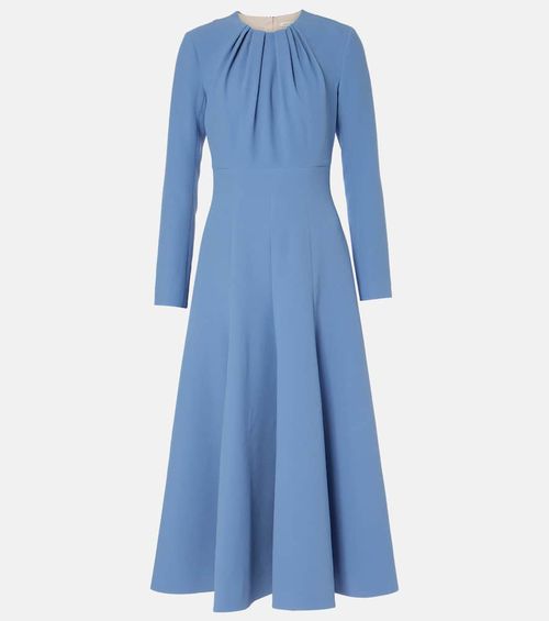 Belgium pleated midi dress