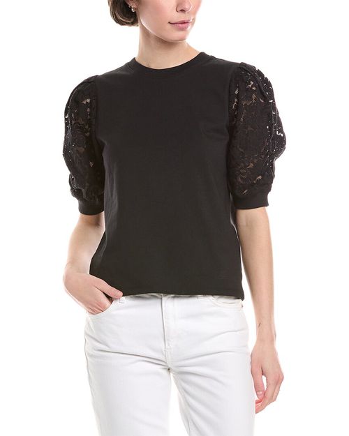Frankie Lace Puff Sleeve T-Shirt