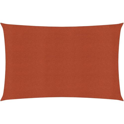 Sunshade Sail 160 g/m² Terracotta 2x4 m HDPE