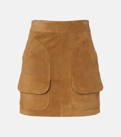 Norwood suede miniskirt