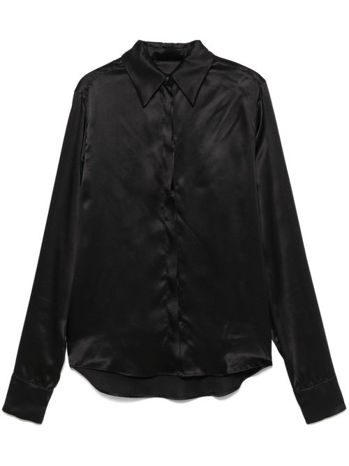 Silk shirt - Black