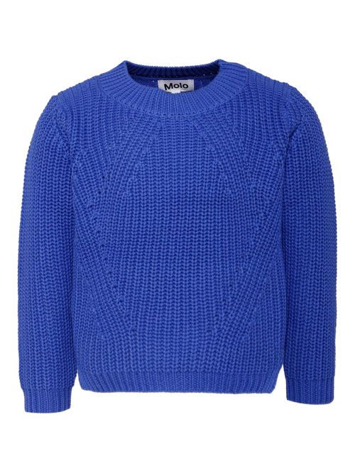 Gillis chunky-knit jumper - Blue