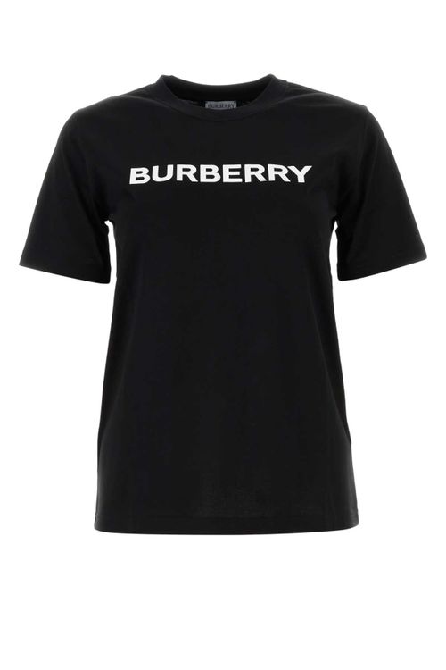 Logo-Printed Cotton T-Shirt — Black
