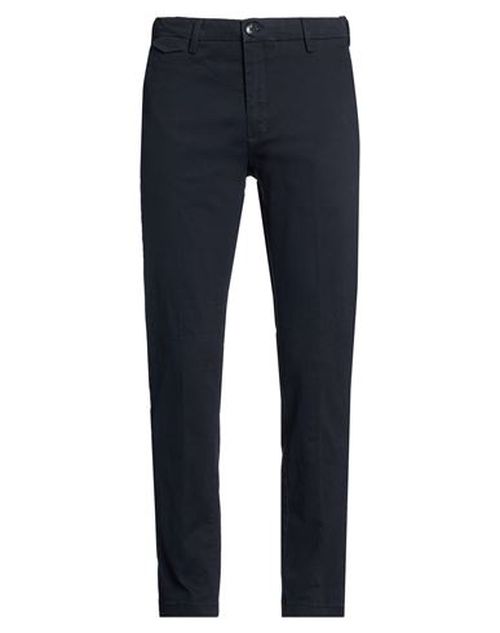 Man Pants Midnight blue Size 36 Cotton, Elastane