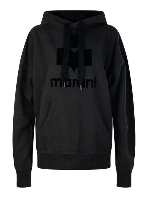 Black Cotton Sweatshirt