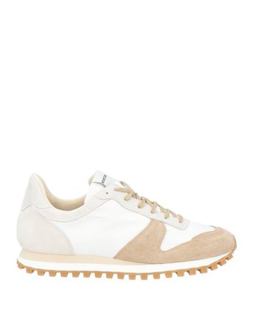 Man Sneakers Sand Size 10 Textile fibers, Leather