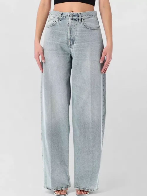 Haikure - bethany belt loop five pocket wide leg trouser