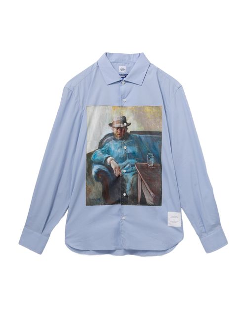 Art-print shirt