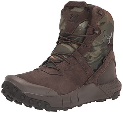 Under Armour Micro G Valsetz Mens Size 9 Brown Outdoor Suede Tactical‎ Boots UNDER ARMOUR MENS BROWN BOOT UA CHARGED VALSETZ MID 3027381  main image 3