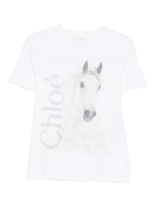 Printed Cotton T-Shirt