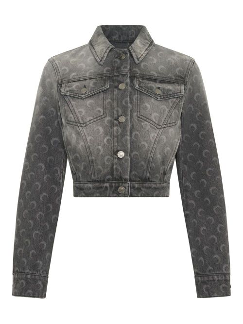 Moon laser denim jacket