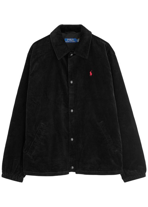Polo Ralph Lauren Logo-embroidered Corduroy Overshirt