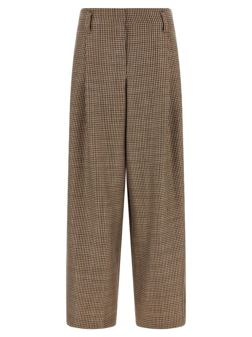 Prince Of Wales Lamé Pants