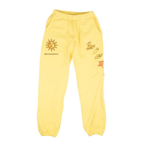 Yellow Luke. wav Embroidered Sweatpants