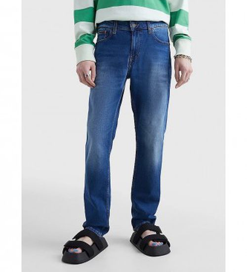 Tommy Jeans for man. DM0DM09551 RYAN RLXD STRGHT WMBS (31/34), Blue, Casual, Cotton, Elastane