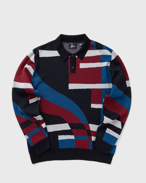 VERTICAL FOREST KNITTED POLO multi male Polos now available at BSTN