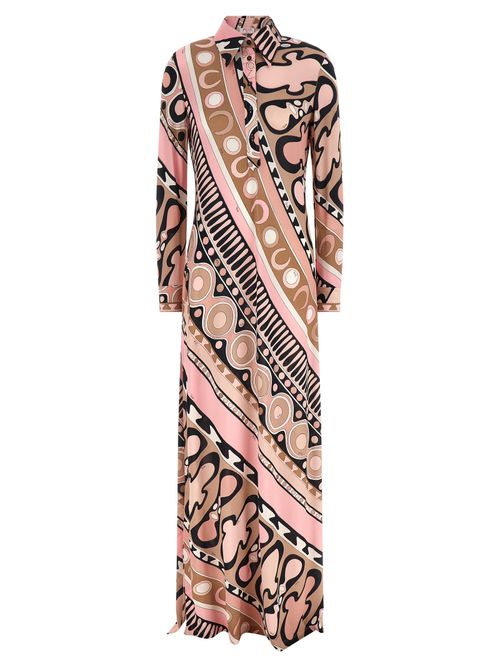 Soleil Shirt Dress — Pink
