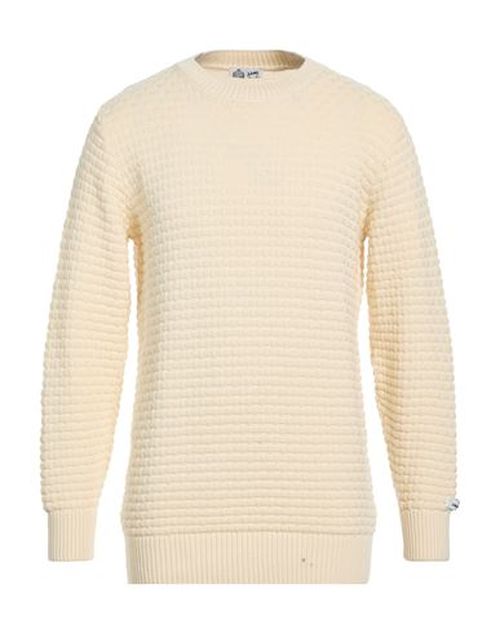 Man Sweater Cream Size XL Cotton