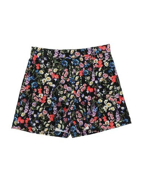 Kid Girl Shorts & Bermuda Shorts Black Size 11 Cotton, Elastane