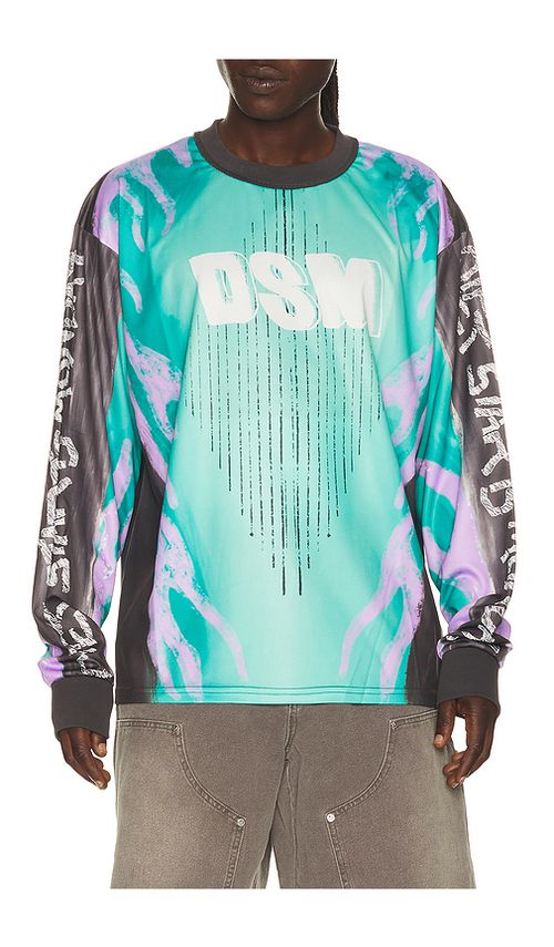 Diet starts monday mx flame jersey en color azul cerceta L también en M, S, XL/1X