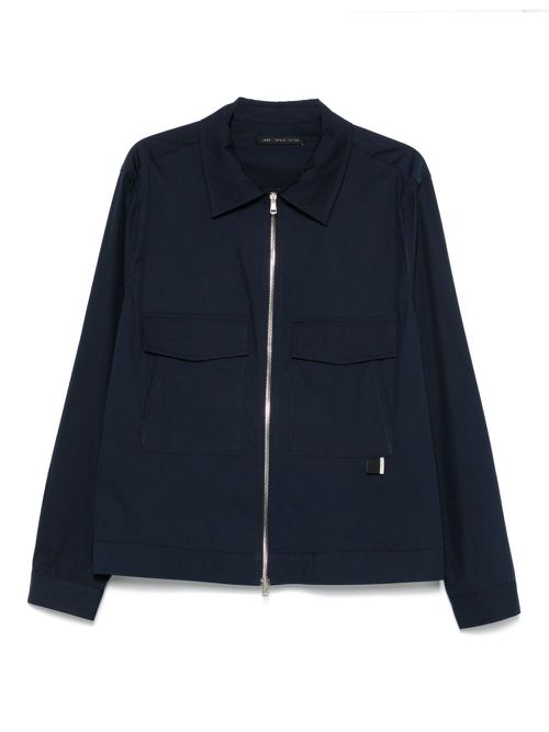 Low Brand zip-up shirt - Blue