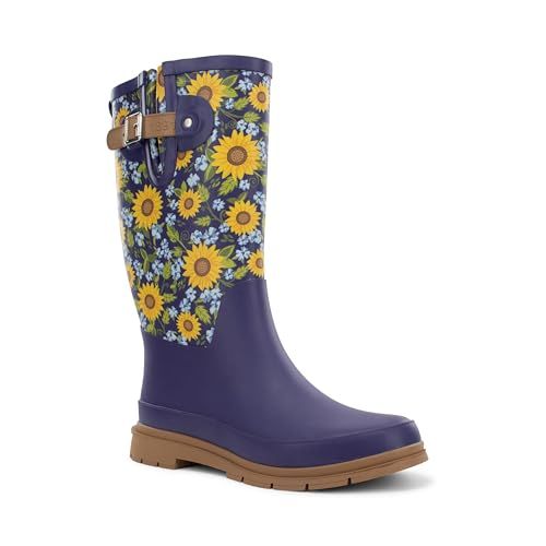 Western Chief Women's Tall Waterproof Rain Boot Outdoor Garden Shoes