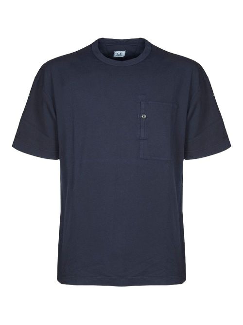 Pocket-chest T-shirt - Blue