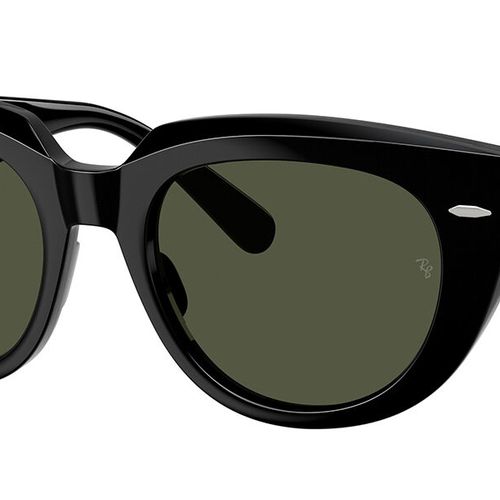RayBan RB2286 901/31 Doreen Womens Sunglasses. Black Frame and Green Lens Ray-Ban RB2286 Doreen L (52 - 20) with Green lenses and  main image 4