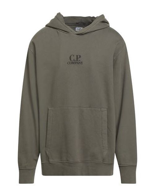 C. p. Company Man Sweatshirt Military green Size XL Cotton