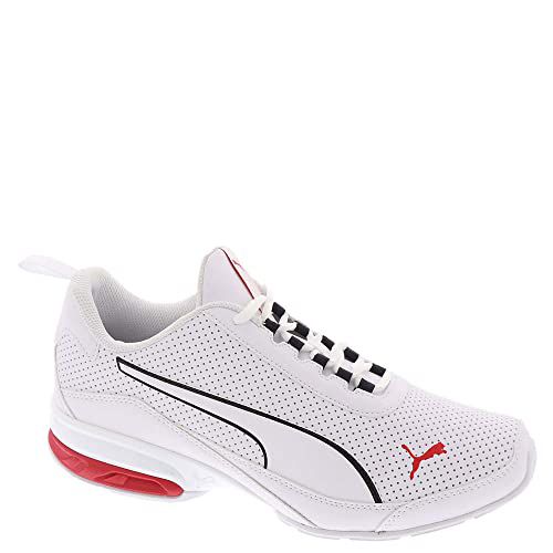 PUMA Men's Viz Runner Cross-Trainer (12, Puma/White-puma/Black, Numeric_12)
