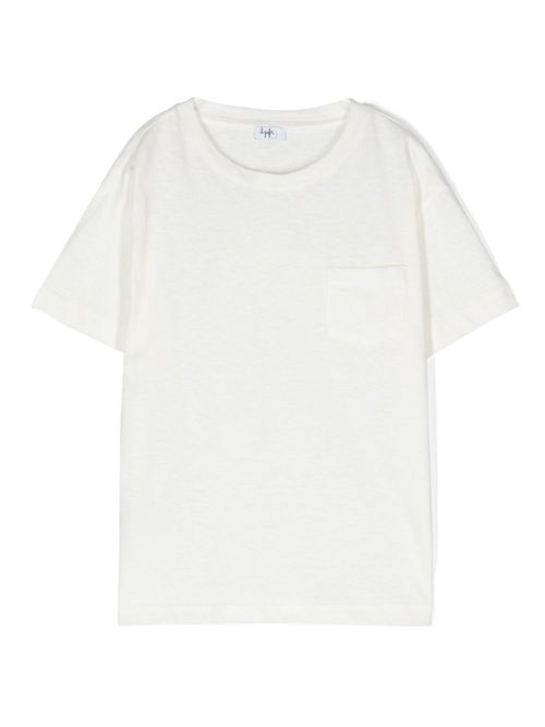 Lightweight cotton-blend T-shirt - White