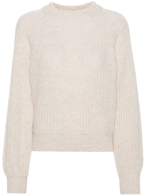 Layla chunky-knit jumper - Neutrals