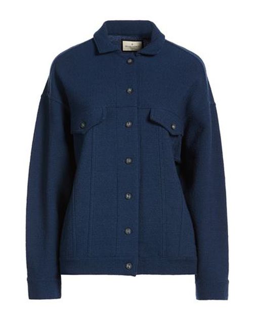 Woman Shirt Blue Size 6 Virgin Wool