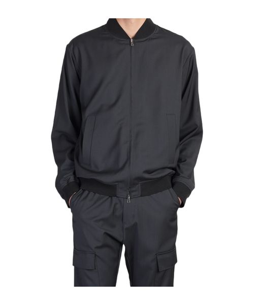 Tropical bomber jacket
