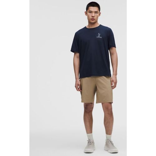 Lululemon – Men's Pace Breaker Linerless Shorts – 9" – Color Khaki