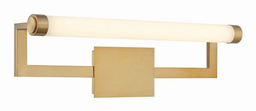Vibrant Gold LED Bathroom Vanity from the Clinton Collection